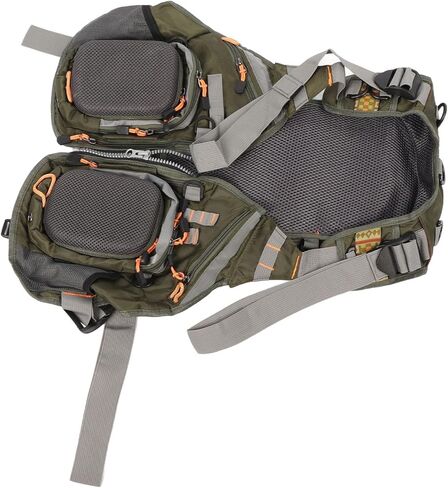 Fishing Vest, Neoprene Material with Multi Pocket Design, Adjustable Shoulder Straps and Waistband, for Fly Fishing Kayak Canoe Outdoor Activities in Kuwait