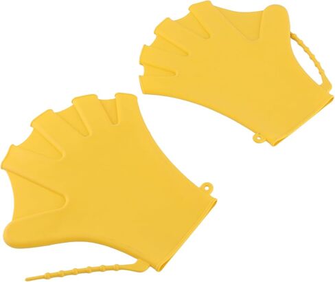 Pongnas Silicon Swimming Gloves for Training - Webbed Fitness Diving Mittens for Enhanced Upper Body Strength and Resistance in Kuwait