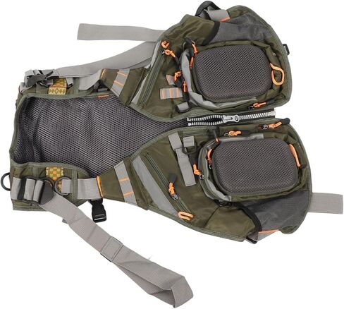 Fishing Vest, Neoprene Material with Multi Pocket Design, Adjustable Shoulder Straps and Waistband, for Fly Fishing Kayak Canoe Outdoor Activities in Kuwait