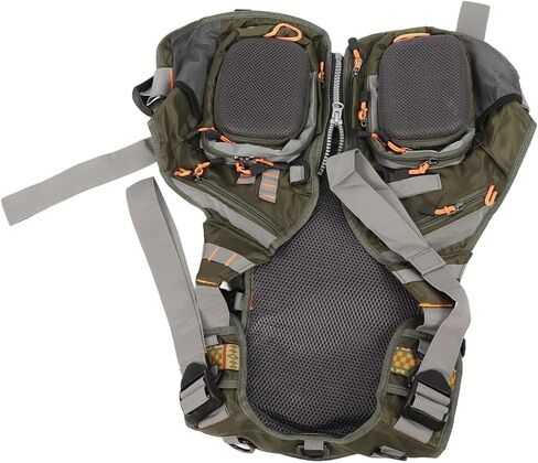 Fishing Vest, Neoprene Material with Multi Pocket Design, Adjustable Shoulder Straps and Waistband, for Fly Fishing Kayak Canoe Outdoor Activities in Kuwait