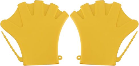 Pongnas Silicon Swimming Gloves for Training - Webbed Fitness Diving Mittens for Enhanced Upper Body Strength and Resistance in Kuwait