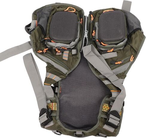 Fishing Vest, Neoprene Material with Multi Pocket Design, Adjustable Shoulder Straps and Waistband, for Fly Fishing Kayak Canoe Outdoor Activities in Kuwait