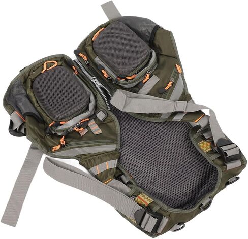 Fishing Vest, Neoprene Material with Multi Pocket Design, Adjustable Shoulder Straps and Waistband, for Fly Fishing Kayak Canoe Outdoor Activities in Kuwait