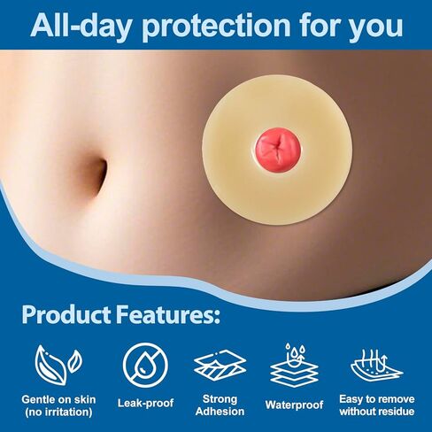 20 حزمة من حلقات حاجز الفغرة، أختام فغر الغروانية المائية، مستلزمات فغرة موسع الجلد المرن بسمك 2 مم، حلقات تمديد الجلد المانعة للتسرب لأكياس فغر القولون فغر اللفائفي in Kuwait