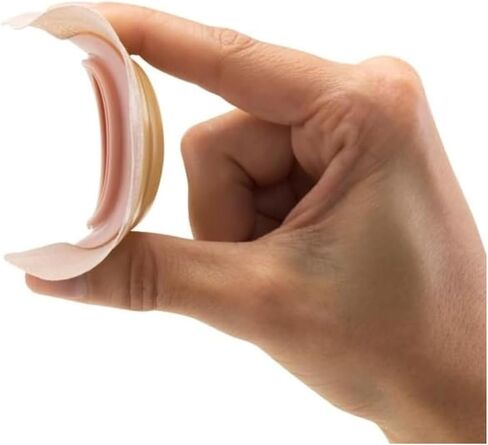 Hollister 11906 CeraPlus Soft Convex Skin Barrier, Pre-Sized 1-1/4", Flange Size 2-1/4", Red Color Code, 5 Pack, Ostomy Skin Barrier in Saudi Arabia