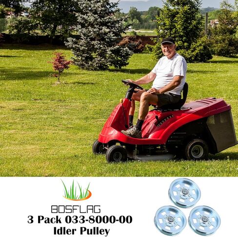2 Pack 033-8000-00 Pulley استبدال Bad Boy 033-7201-25-5 3/4 Idler Pulley Bad Boy 033-2000-00 Idler Pulley Bad Boy Pulley 033-7201-25 ، 033-7201-00 for Bad Boy 48 "50" 60 "ZT Series in Kuwait