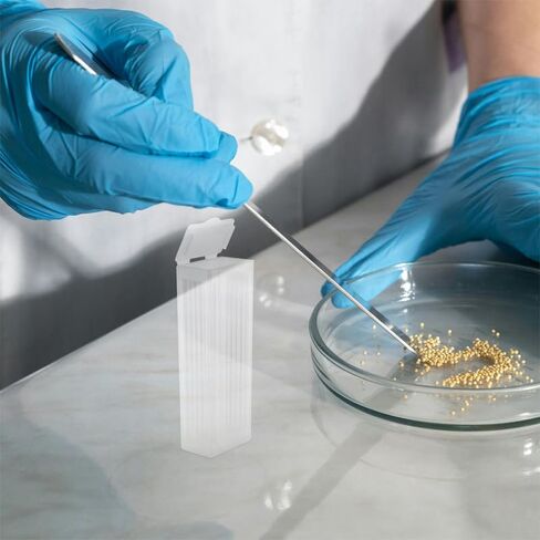 PRETYZOOM Microscope Slide Storage Box 20-Pack Plastic Slide Holder Case for 10 Glass Slides Laboratory Reusable Boxes Portable Organizer in Kuwait