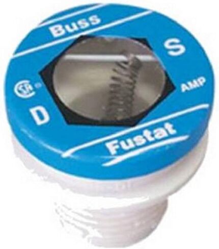 Cooper Bussmann Bussman BP/S-3-2/10 Fustat Dual Element Plug, 10 Amp, 1.25 in Saudi Arabia