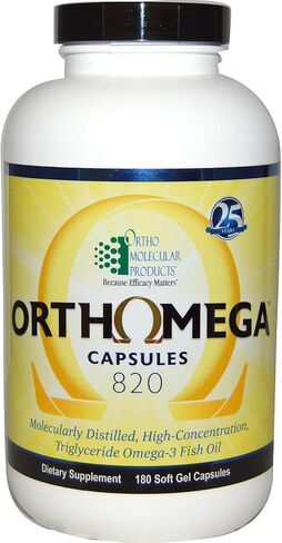 SEVNODI Ortho Molecular - Orthomega 820-180 كبسولات هلامية ناعمة in Kuwait
