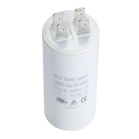 مكثف فتح باب المرآب 56 MFD متوافق مع 1/2 HP Liftmaster K030B532-1 in Saudi Arabia