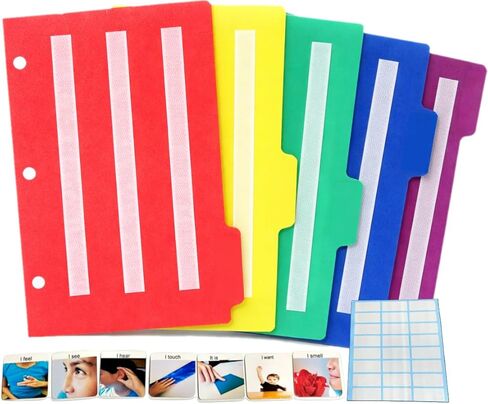 Smile4autism Small 7x9 "أدوات مثالية للحفاظ على بطاقات الصور المرئية الفضفاضة منظمة in Kuwait