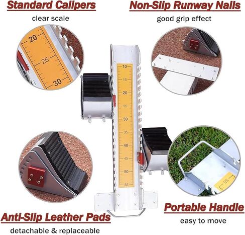 Professional Starting Blocks for Track and Field Sprinters, Super Grippy Ground Nails + Multi Angle Adjustable Pedals, Track Blocks Suitable for Rubber or Cinder Tracks in Saudi Arabia