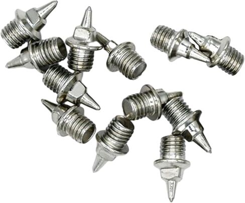 12x Track Starting Block Spikes Running Block Anti Slip Nails Lightweight Track Accessories for Fitness Competition in Kuwait