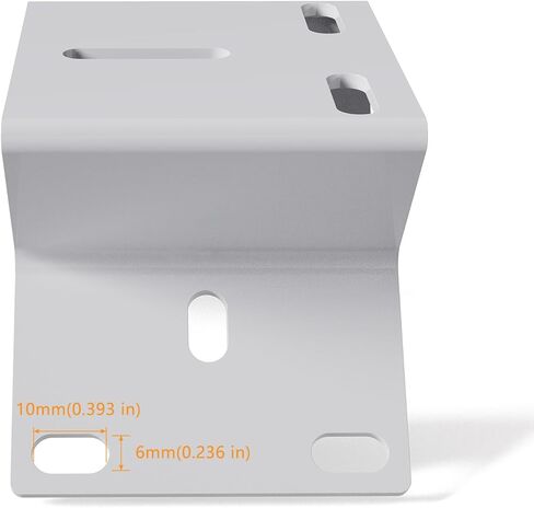 Metal Wall Corner Mount for CCTV Camera, Right Angle Bracket with Screws in Kuwait