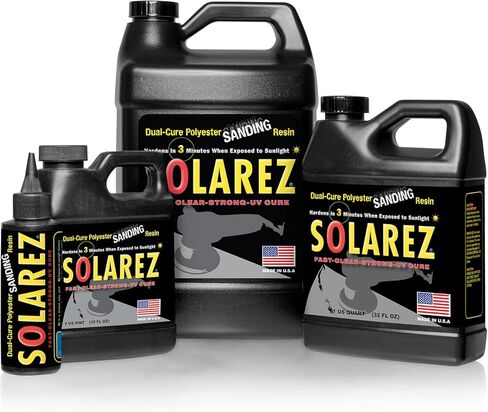 Solarez Polyester UV Sanding Resin: Quart in Kuwait