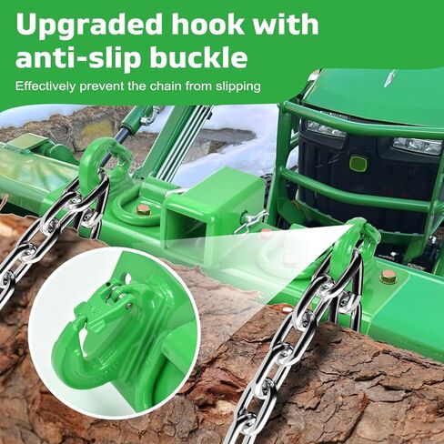 خطافات انتزاع دلو الجرار مع وظيفة القفل الذاتي (ترقية 2026)، خطافات دلو الجرار مثبتة على خطافات جهاز استقبال 2 بوصة (للخدمة الشاقة) مع حلقات على شكل حرف D متوافقة مع جرارات كوبوتا in Kuwait