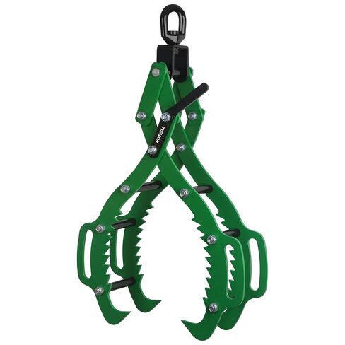 ملقط رفع جذوع الأشجار مقاس 36 بوصة، وخطاف خطاف خشبي بمقبض، وخطافات مخالب خشبية مطورة كأدوات للتعامل مع جذوع الأشجار لسحب ورفع جذوع الأشجار كجرار، ومركبات ATV، وملحقات الشاحنات (4 مخالب - 36 بوصة) in Kuwait