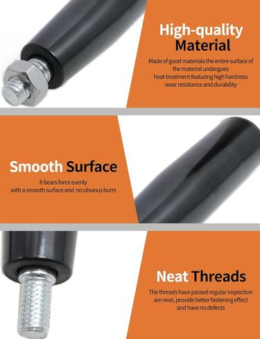 uvbws1PCS Black Trailer Jack Rotating Handle, M10 Threaded, Crank Handwheel with nut, Suitable for lathes, Mechanical Equipment, Instruments and Industrial Equipment in Kuwait