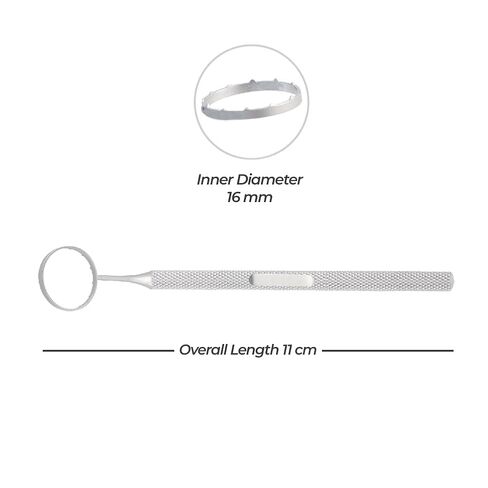 Stellmacher Hofmann-Thornton Ophthalmic Fixation Ring – Premium Stainless Steel 16mm Round Handle, 11cm Length | Precision Eye Stabilization Instrument for Training & Simulation (Hofmann Thornton) in Kuwait