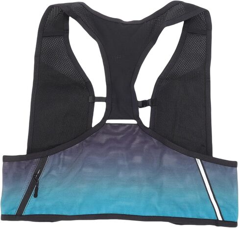 Generic Running Vest, Lightweight Breathable Hydration Vest with 2 Front 250ml Water Bottles and Back Zipper Compartment, with Reflective Strips for Jogging and Sports in Saudi Arabia