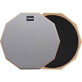 12 Inch Portable Drum Practice Pad - Triple-Layer Professional Quiet Design with Non-Slip Base | Ideal for Drum Kit Practice, Rhythm Training, Home & Travel Use in Kuwait