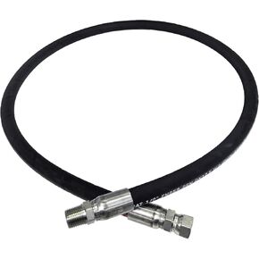 1/2 Hydraulic Hose with 1/2inch JIC 37° Female X 1/2" NPTF Male Hydraulic Hose Fittings (240inch) in Kuwait