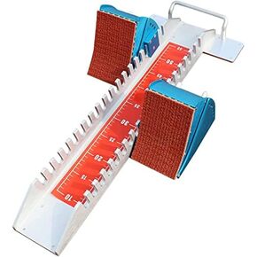 Athletics Training Starting Block, Multi-Function Adjustable Sprint Starter for Track and Field, Aluminum Alloy for Plastic and Cinder Tracks in Saudi Arabia