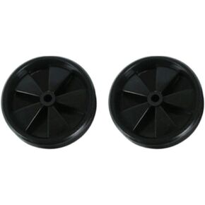 Kids Cycling Support Wheels - 1 Pair Bike Assist Wheels, Training Tool, Low Noise Rubber, Black in Kuwait