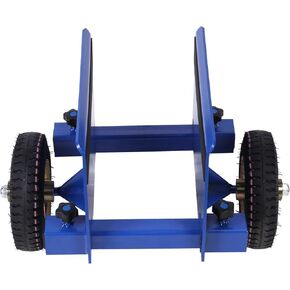 لوحة عامة دوللي بسعة 550 رطلًا، بكرة دوللي شديدة التحمل مع عجلات هوائية، مشبك قابل للتعديل لأبواب الخشب الرقائقي الجاف للاستخدام الداخلي والخارجي in Kuwait