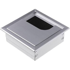 Desk Grommet,80x80/160/275mm Aluminum Alloy Wire Hole Cover Computer Grommet Line Box. in Saudi Arabia