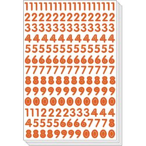 Numbers Arabic Sticker - Primary Digit Count Label Decorative (Set of 5 Sheets, Navy) in Kuwait