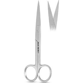 مقص جراحي من الفولاذ المقاوم للصدأ عالي الجودة للتشريح الطبي مقص حاد مستقيم متعدد الأغراض مقصات صيد ورقية فنية عامة (حادة/حادة) in Kuwait