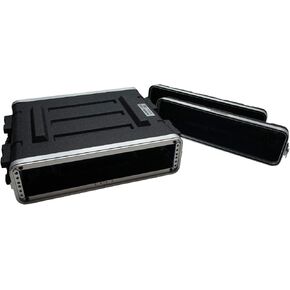 Harmony Audio Cases HCABS2U ABS Molded Plastic 2U Amp Amplifier Effect Case 19" Depth in Kuwait