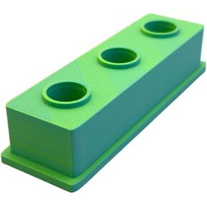 14mm Slide Bowl Stand Holder, 3 Piece Slot Capacity (Cyan Chartreuse) in Kuwait