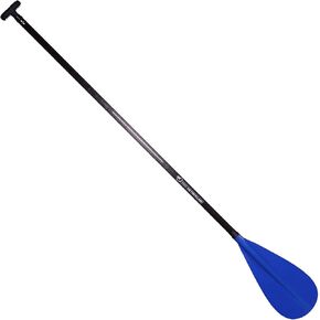 KIALOA Uhane Adjustable Fiberglass Stand-Up Paddle (Black/Coastal Blue, 70-86" - Standard Fit - Large Blade) in Saudi Arabia