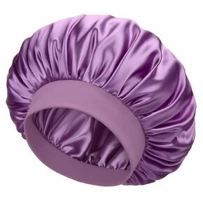 YANIBEST Silk Bonnet for Men, Satin Hair Bonnet for Sleeping, Double Layer Sleep Cap for Black Men & Women Curly Hair Braids, Royal Blue in Kuwait