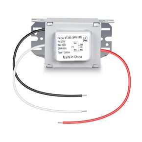 277V to 120V Magnetic Step Down Voltage Transformer, 25VA Max Load Compact Enclosed Transformer for Lighting Controls, sensors, HVAC Systems Industrial Installations in Kuwait