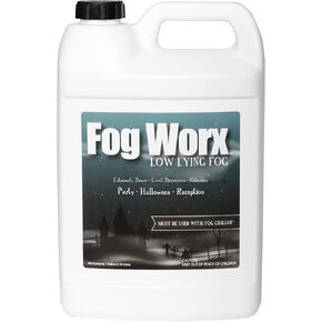 Fogworx Low Lying Fog Juice, Long Lasting Low Lying Indoor-Outdoor Fog, Designed Fog Chillers, Ground Foggers and Low Lying Fog Generators, 1 Quart in Kuwait