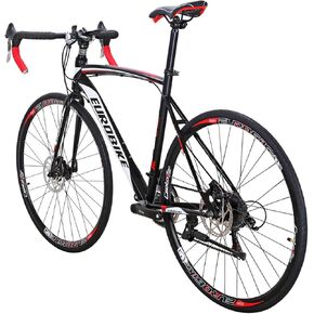 EUROBIKE Road Bike TSM XC550 Bike 21 Speed Dual Disc Brake 54CM 3-Spoke Wheels Bicycle…… in Kuwait