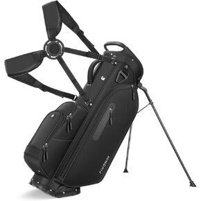 Findway 5 Way Golf Stand Bag, Lightweight Golf Bags for Men Women with Full Length Dividers Multiple Pockets Padded Dual Strap and Rain Cover Hood in Kuwait