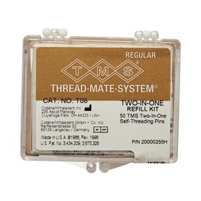 Coltene Whaledent T08 TMS T-08 دبابيس عادية 0.027 بوصة / 0.675 مم مطلية بالذهب 50/عبوة in Kuwait