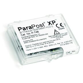 Coltene Whaledent P746-6 ParaPost XP تيتانيوم المشاركات المؤقتة 1.50 مم 20/Pk in Kuwait