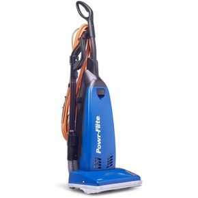 Powr-Flite Borelli Dual Pro Commercial Vacuum Cleaner, PV160-W14-U Model - Bagged Upright Vacuum Cleaner with HEPA Filtration - Heavy Duty Dual-Motor High Suction Power, 12-Foot Reach, 60 Ft Cord in Kuwait