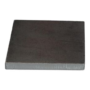 Weldable 1/2 inch Hot Rolled Mild Steel Plate Mill Finish (12 x 12 Inch) - Made in USA in Saudi Arabia