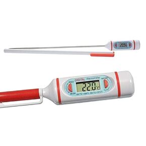 Thermco ACC310DLS Laboratory Long Stem Digital Thermometer, 12" Stainless Steel Stem with Probe Cover, -50 to 300 Degree C in Kuwait