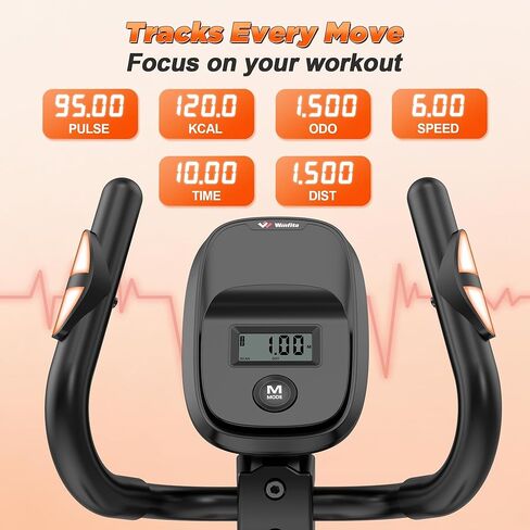 Elliptical Exercise Machine for Home Use, Elliptical Machine with Hyper-Quiet Magnetic Drive System, 14-Level Resistance Adjustment, 15.5IN Stride, 300LBS Weight Capacity, Tablet Holder in Saudi Arabia