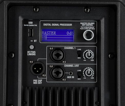 مكبر صوت Rockville TITAN15 V2 مقاس 15 بوصة بقدرة 2000 وات يعمل بتقنية PA DJ، DSP، بلوتوث TWS، 37 هرتز - 20 كيلو هرتز in Saudi Arabia