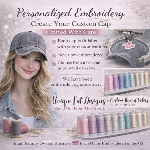 قبعة سهم منزلية مخصصة لولاية تكساس 50 للنساء، قبعة بيسبول أو قبعة ذيل حصان عالية، هدية عيد ميلاد مصنوعة يدويًا لتدفئة المنزل in Kuwait