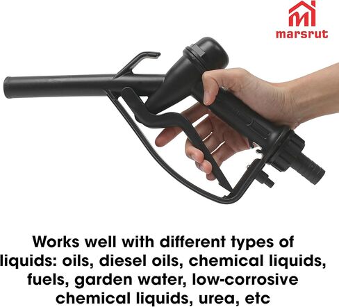 Fuel Dispensing Nozzle, DN20 3/4" Pump Handle Gun for Water Hose Diesel Oil Chemical IBC Tank Liquid Urea Industry Filling Transfer Delivery, SZ-20 Heavy Duty Plastic Multipurpose Manual Trigger in Saudi Arabia