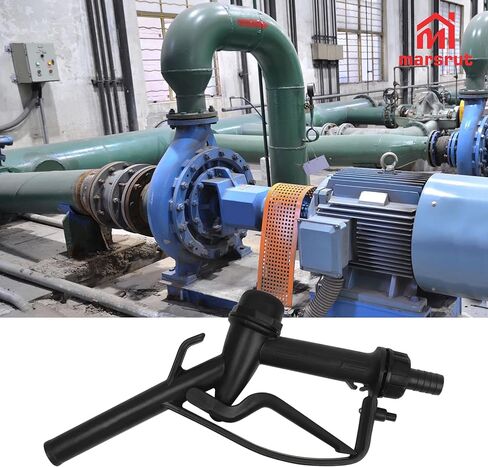 Fuel Dispensing Nozzle, DN20 3/4" Pump Handle Gun for Water Hose Diesel Oil Chemical IBC Tank Liquid Urea Industry Filling Transfer Delivery, SZ-20 Heavy Duty Plastic Multipurpose Manual Trigger in Saudi Arabia